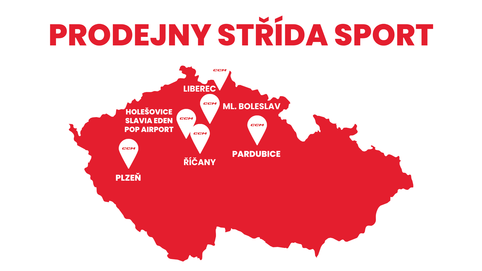 Mapa prodejen